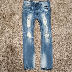 Distressed Jeans